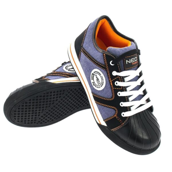 Pantofi de lucru cu protectie otel, SB, SRA, marimea 45, NEO - imagine 2
