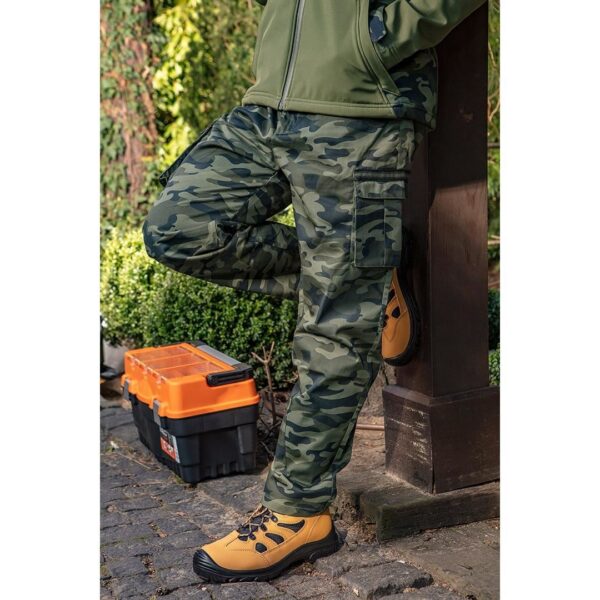 Bocanci de lucru, S3, SRC, protectie compozit, piele nabuc, marimea 39, NEO - imagine 2