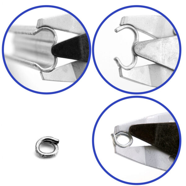 Cleste pentru legat gardul, cu capse, sarma, Rapid - imagine 5