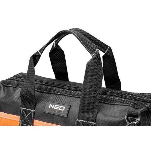 Geanta scule, cu manere si curea transport, nylon 600D, 40x22x30 cm, NEO - imagine 11