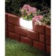 Gard de gradina decorativ, cu iluminare solara, set 4 buc, 42x29 cm - imagine 4