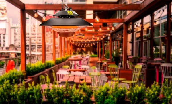 Incalzitor terasa, infrarosu, de tavan, 1500 W, telecomanda, interior/exterior, IP44, NEO - imagine 13
