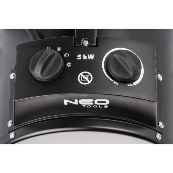 Incalzitor industrial, 5000 W, 380 V, setari ajustabile, IPX4, NEO - imagine 2