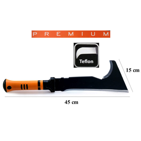 Maceta, otel, negru, 45 cm, Strend Pro - imagine 3