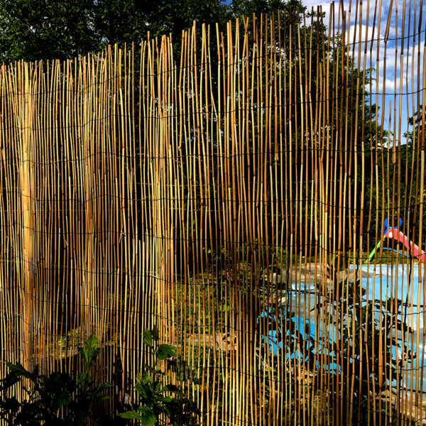 Gard/paravan din trestie, 5x1.5 m - imagine 6