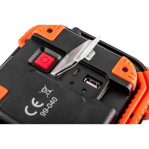 Proiector lucru, acumulator 2600 mAh, LED CREE+COB, 10 W, 750 lm,  NEO - imagine 3