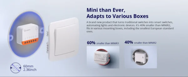Releu Smart Wifi Sonoff MINIR4 - imagine 8