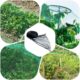 Plasa pvc contra pasarilor, verde inchis, 12x25 m - imagine 2