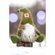 Decoratiune Craciun, pitic cu barba, verde, 38 cm - imagine 2