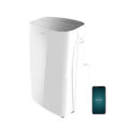 Aer Conditionat Portabil Smart Cecotec ForceClima 12300 Connected Heating, functii Dezumificare, Incalzire si Ventilare, 25 m²