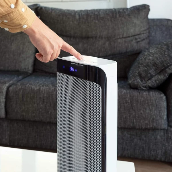 Aeroterma Ceramica Cecotec Ready Warm 6600 Ceramic Style Smart, 2000 W, telecomanda, display LED - imagine 6