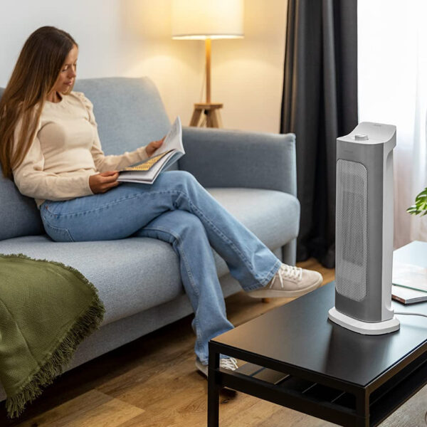 Aeroterma Ceramica Cecotec ReadyWarm 6700 Ceramic Sky, 2000 W, 3 moduri - imagine 2