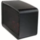 Aeroterma cu efect semineu DomoClip 1600W, 2 trepte de putere, negru - imagine 3