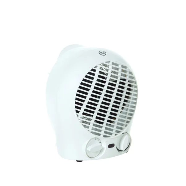 Aeroterma electrica 2000 W, 2 Trepte de putere, 20 mp, Alba - imagine 1