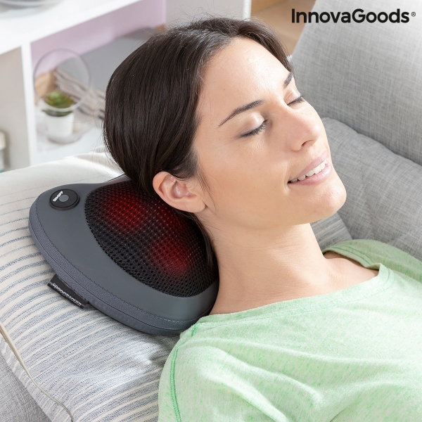 Aparat de masaj Shiatsu Shissage Innovagoods infrarosu 3 viteze 20W 14