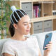 Aparat de masaj pentru cap reincarcabil Helax InnovaGoods Wellness Relax, 3 moduri de masaj, USB - imagine 13