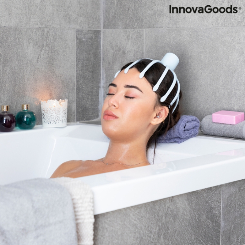 Aparat de masaj pentru cap reincarcabil Helax InnovaGoods Wellness Relax, 3 moduri de masaj, USB 2 Aparat de masaj pentru cap reincarcabil Helax InnovaGoods Wellness Relax 3 moduri de masaj USB 11