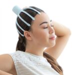 Aparat de masaj pentru cap reincarcabil Helax InnovaGoods Wellness Relax, 3 moduri de masaj, USB