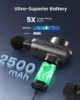 Aparat de masaj profesional Gun Renpho R3, 5 capete interschimbabile, 5 trepte de viteza - imagine 5