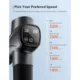 Aparat de masaj profesional Gun TaoTronics TT-PCA004, 20 trepte de viteza, 6 capete interschimbabile, autonomie 4 ore - imagine 5