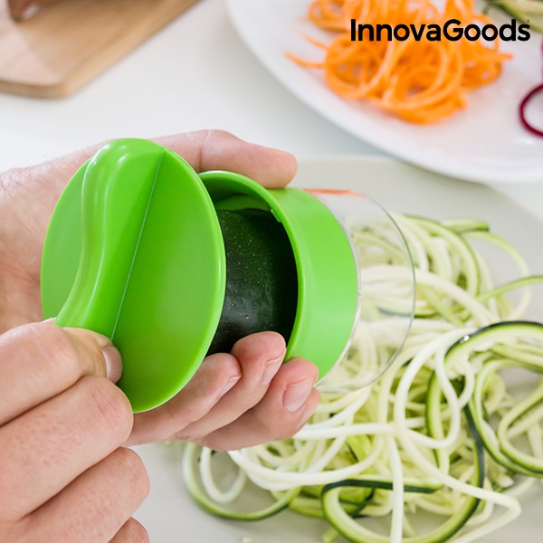 Aparat de tocat legume in spirala Mini Spiralicer InnovaGoods Kitchen Foodies 2 Aparat de tocat legume in spirala Mini Spiralicer InnovaGoods Kitchen Foodies 5