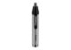 Aparat de tuns Trimmer pentru nas si urechi, cu 3 capete, acumulator, 13cm, gri/negru - imagine 3