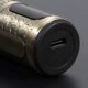 Aparat de tuns si barbierit Trimmer Vintage multifunctional, acumulator, 3 capete interschimbabile, Negru/Auriu - imagine 3