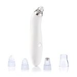Aparat electric facial de curatare a punctelor negre Pore Off, InnovaGoods, portabil, 4 capete interschimbabile
