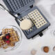 Aparat pentru preparat vafe/gofre Cecotec Fun Gofrestone Double, 1200W, Termostat ajustabil, Invelis antiaderent - imagine 6