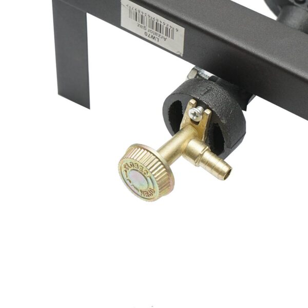 Arzator cu gaz pentru gatit, fonta, 25x25x10 cm - imagine 4