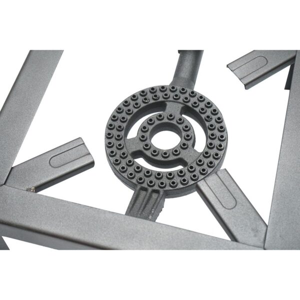 Arzator cu gaz pentru gatit, fonta, 25x25x10 cm - imagine 3
