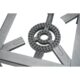 Arzator cu gaz pentru gatit, fonta, 25x25x10 cm - imagine 3