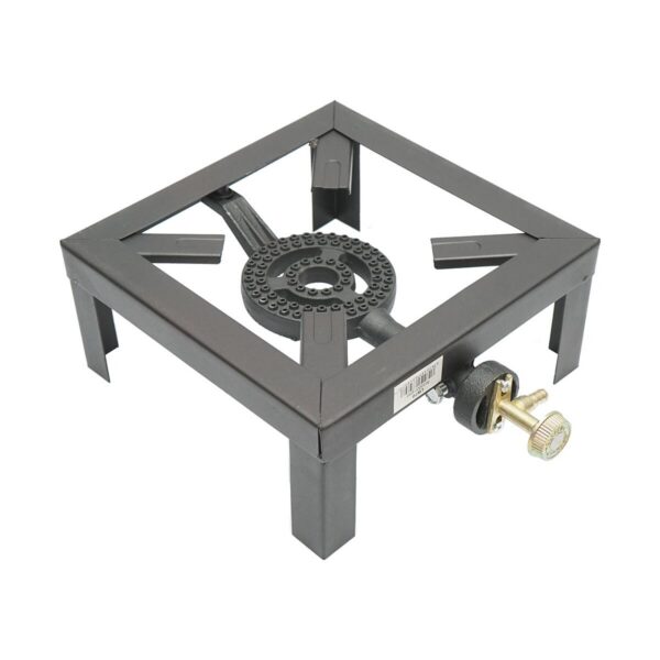 Arzator cu gaz pentru gatit, fonta, 25x25x10 cm - imagine 2