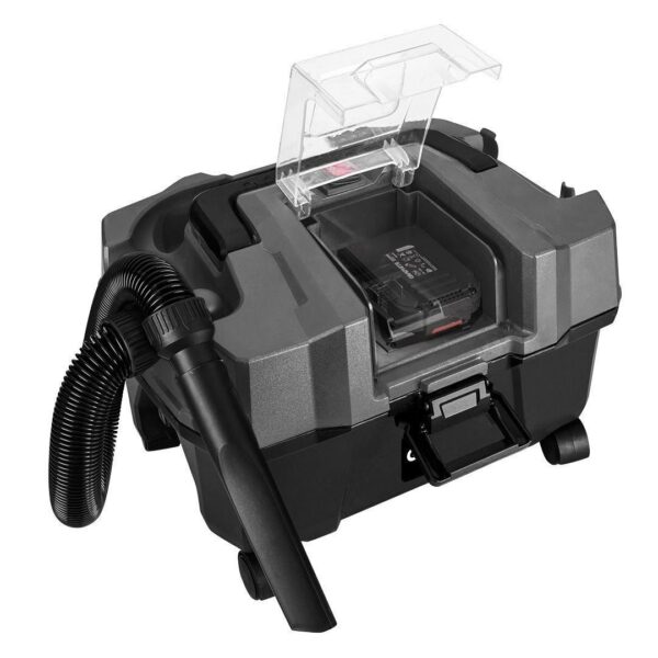 Aspirator de atelier, umed-uscat, 18V Li-ion (acumulator neinclus), functie suflare, cu accesorii, Graphite Energy - imagine 12