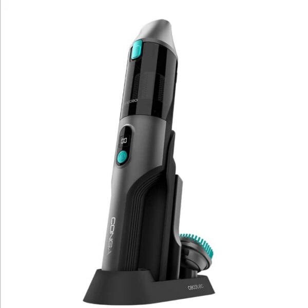 Aspirator de mana Conga RockStar 15000 CECOTEC 5432, 200W, Reincarcabil, Baterie Li-Ion 14.8V, 2500 mAh, autonomie 30 min, Negru - imagine 1