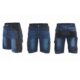 Pantaloni scurti de lucru tip blugi, slim fit, model Denim, marimea LD/54, Dedra - imagine 3
