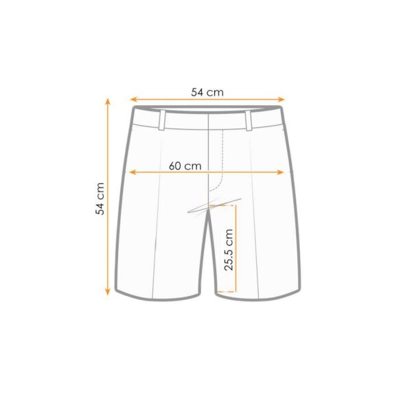 Pantaloni scurti de lucru tip blugi, slim fit, model Denim, marimea XXL/58, Dedra - imagine 6