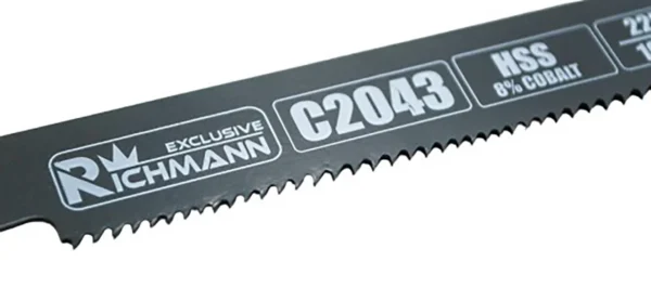 Panza, lama, fierastrau tip sabie, pentru lemn, HSS-Cobalt, 10/14 TPI, set 5 buc, 225 mm, Richmann - imagine 3