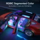 Banda LED Auto Govee H7090 RGBIC, Sincronizare Muzica, Control App, Telecomanda, 30 de scene - imagine 2