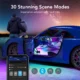 Banda LED Auto Govee H7090 RGBIC, Sincronizare Muzica, Control App, Telecomanda, 30 de scene - imagine 4