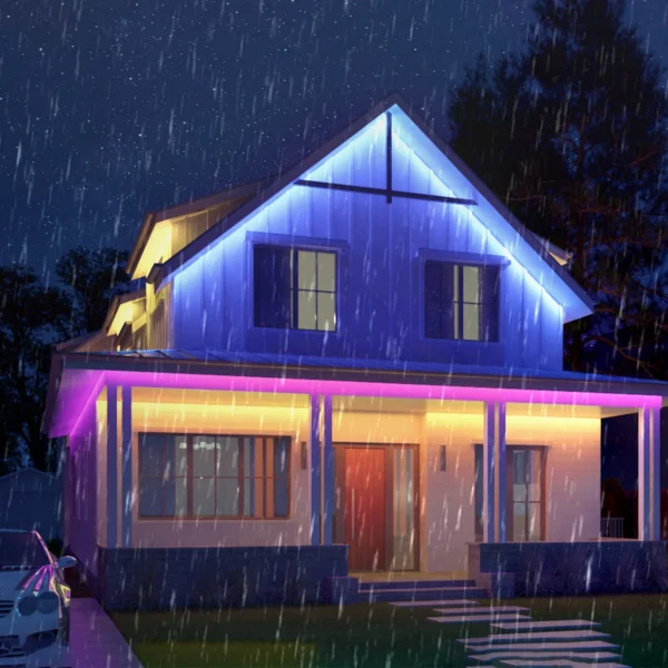 Banda LED Govee Phantasy PRO, RGBIC, Waterproof, Sincronizare Muzica, Wifi, 10m, Exterior, Telecomanda. Control aplicatie - imagine 14