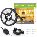 Banda LED Novostella 6 m, 360 Leduri Lumina alb-calda, Dimmer 3000K