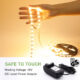 Banda LED Novostella 6 m, 360 Leduri Lumina alb-calda, Dimmer 3000K - imagine 5