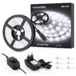 Banda LED Novostella 6 m, 360 Leduri Lumina alb rece, Dimmer 6000K