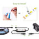 Banda LED Novostella 6m, 720 Leduri, Dimmer, Culoare lumina reglabila Alba -Galbena, 3000k - 6000K, Telecomanda - imagine 8
