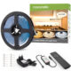 Banda LED Novostella 6m, 720 Leduri, Dimmer, Culoare lumina reglabila Alba -Galbena, 3000k - 6000K, Telecomanda
