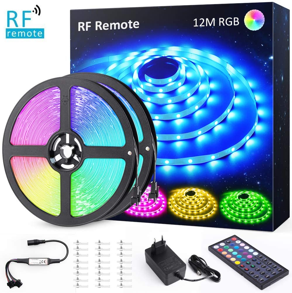 Banda-LED-RGB-Novostela-12m-360-Leduri-Telecomanda-RF-cu-44-butoane-4.jpg Banda LED RGB Novostela 12m, 360 Leduri, Telecomanda RF cu 44 butoane - imagine 1