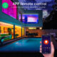 Banda LED Smart R Nous F2 WiFi, 10 metri, Control telecomanda si APP - imagine 10