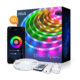 Banda LED Smart R Nous F2 WiFi, 10 metri, Control telecomanda si APP