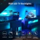 Banda LED TV RGB Ustellar, Smart, USB, Telecomanda, 2 m, LED 5050, 60 Leduri - imagine 2